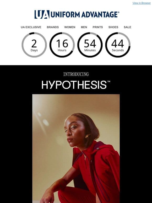 FINAL DAYS! 20% off NEW HYPOTHESIS