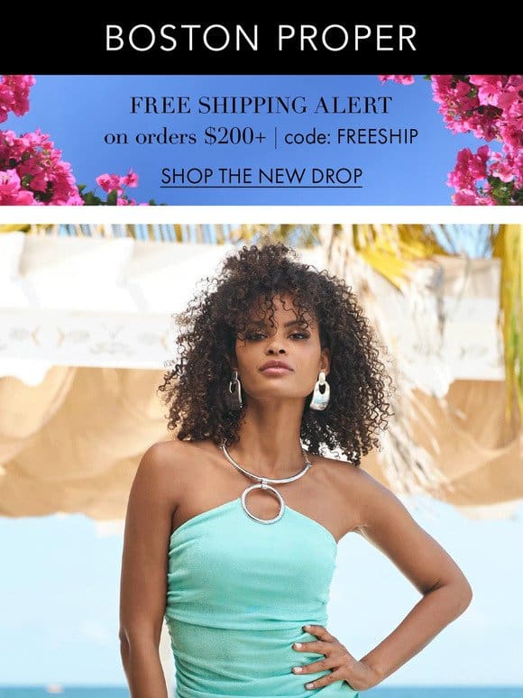 FREE Shipping + Just Landed Tops for Spring