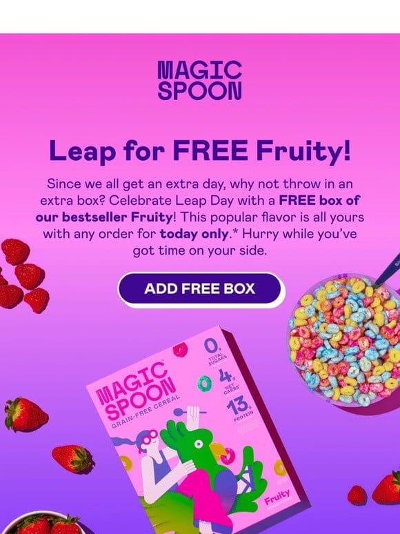 FREE box for Leap Day!