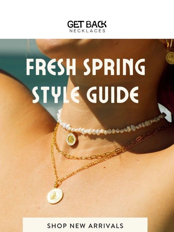 FRESH SPRING STYLE GUIDE