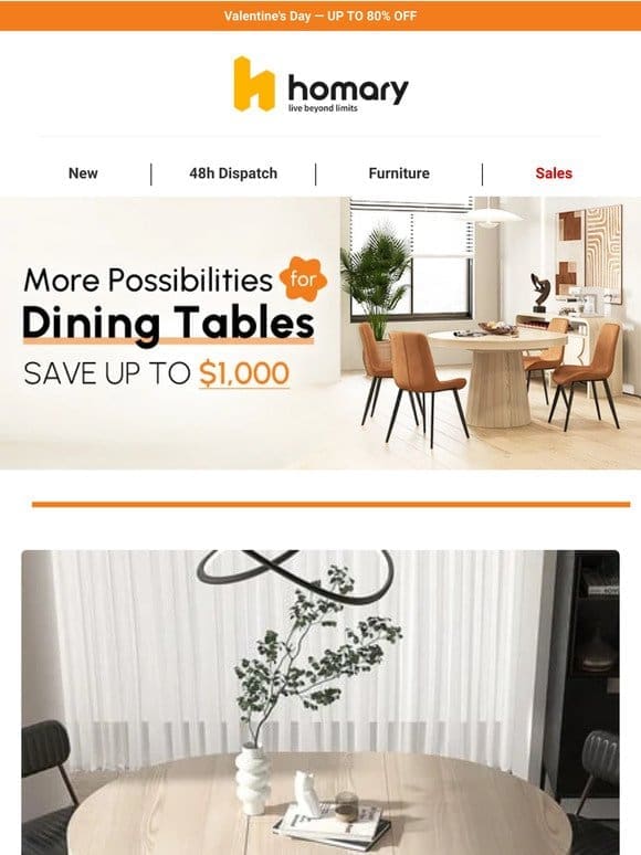 Feast on Savings: Extra 10% Off on Dining Must-Haves!  ️