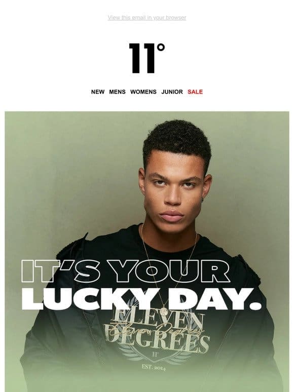 Feeling Lucky? EXTRA 11% off SALE