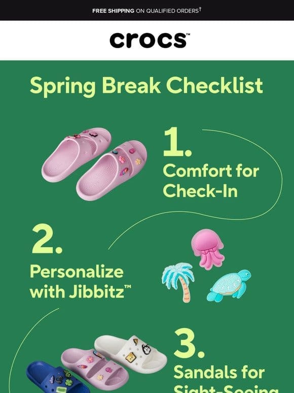 Final call for boarding: the Spring Break checklist!