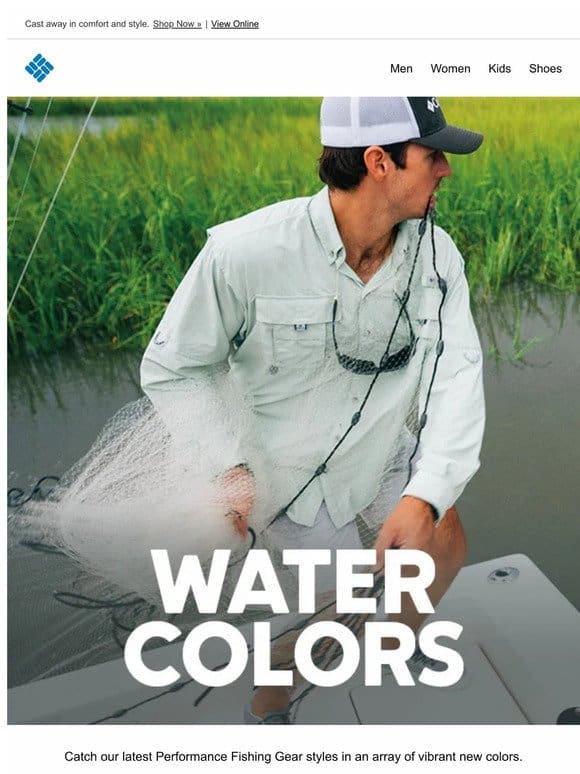 Fishing favorites in NEW colors!