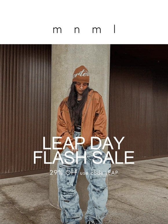 Flash Sale: 29% OFF today only