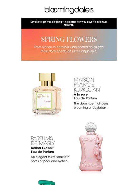 Floral fragrances that are total sophistication