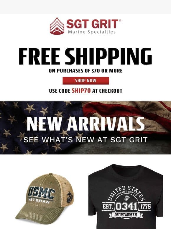 Free Shipping Over $70❗