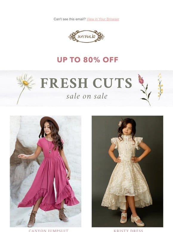 Fresh Cuts ✂️ Up to 80% Off