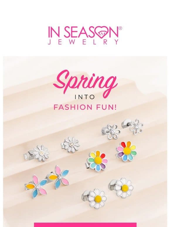 Fresh Finds! Our Spring Children’s Jewelry Collection is Here