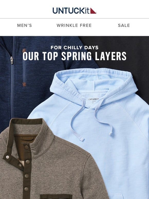 Fresh Spring Layers for Chilly Weather