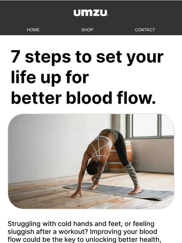 From Nutrition to Exercise: Master Your Blood Flow in 7 Steps  ‍♂️