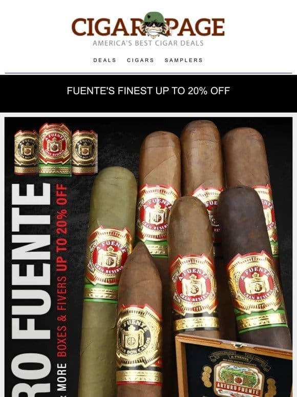Fuente hits the sale rack