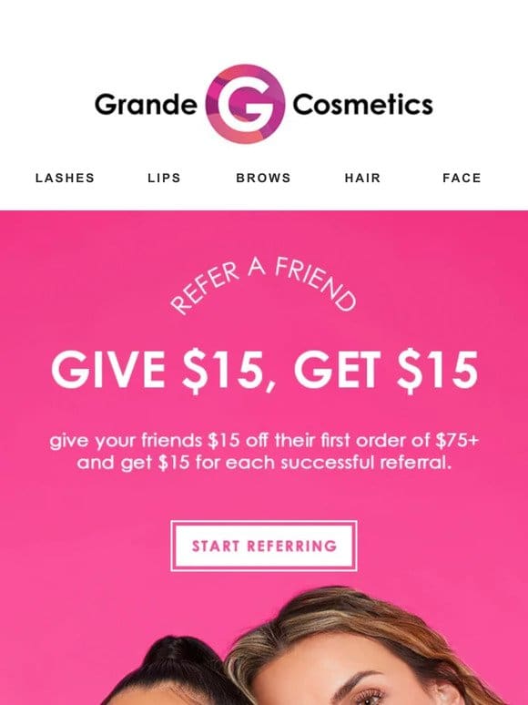GET $15 TO SPEND ON WHATEVER YOU WANT