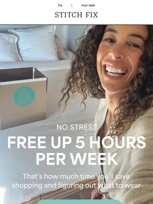 Get 5 extra hours in your week!