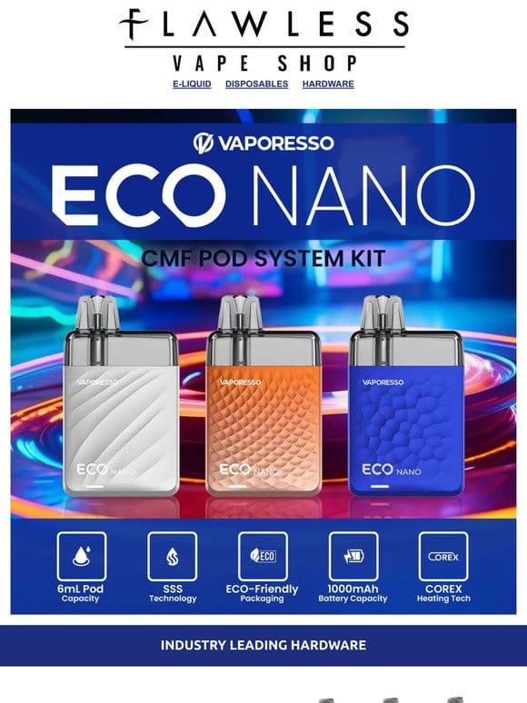 Get Vaporesso Eco Nano CMF Today