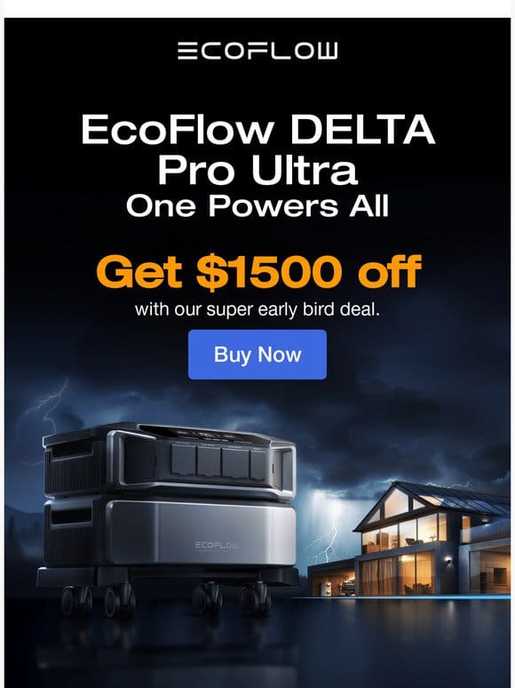 Get a sneak peek of EcoFlow DELTA Pro Ultra