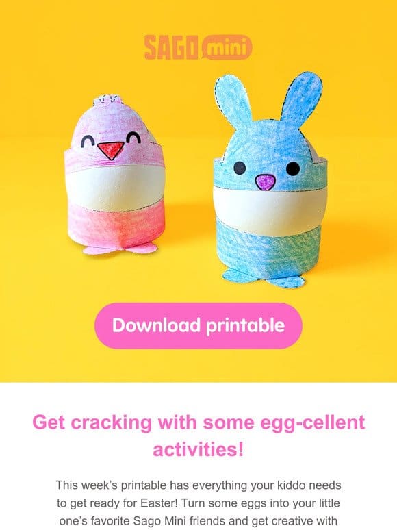 Get egg-cited for Easter!