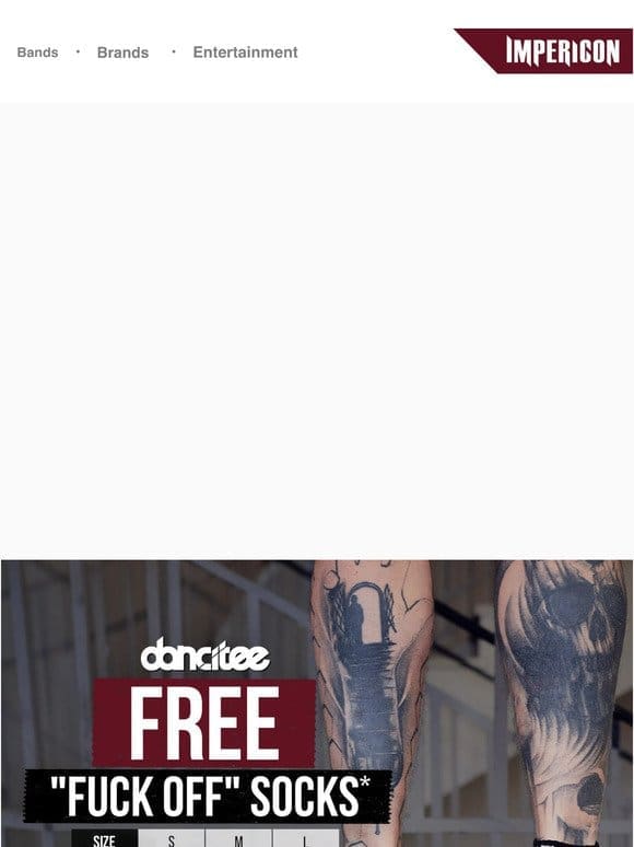 Get your free FUCK OFF socks