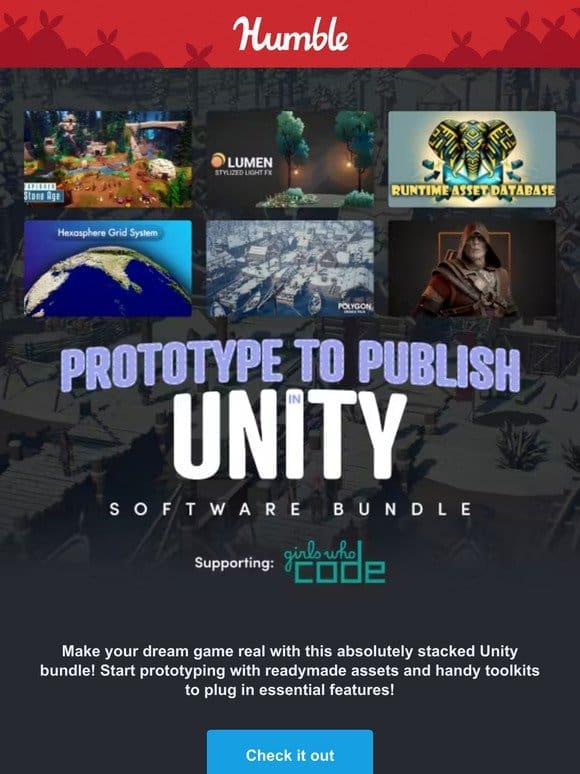 Get your game prototype up and running with this packed Unity toolkit!  ️