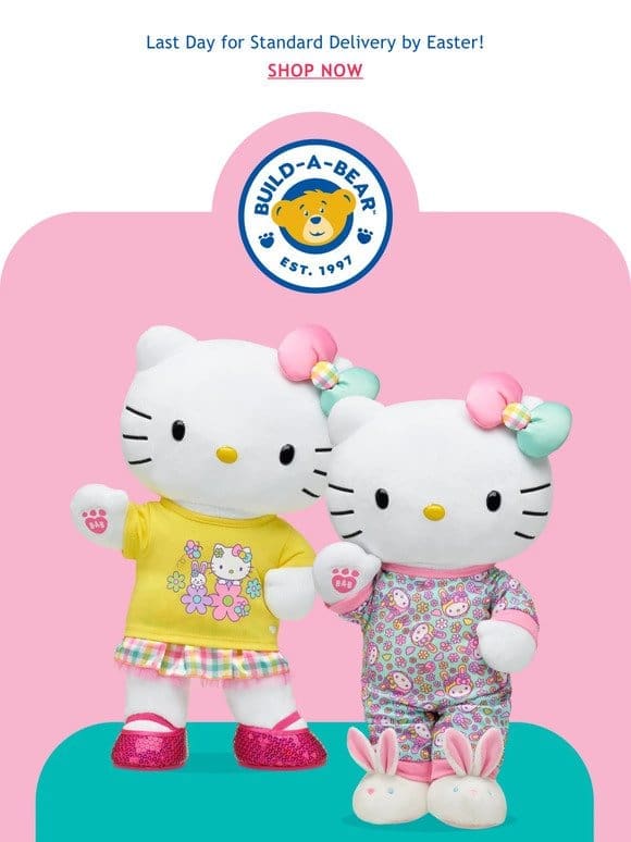Give Springtime Hello Kitty This Easter!