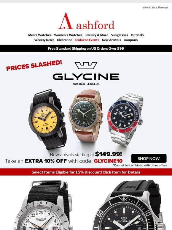 Glycine New Arrivals From Just $149.99!