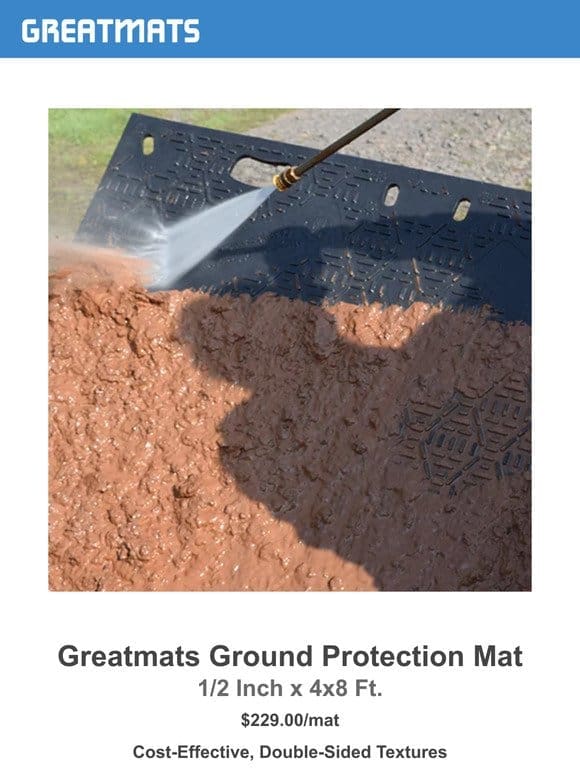 Go Green: Sustainable Ground Mats Options ♻️