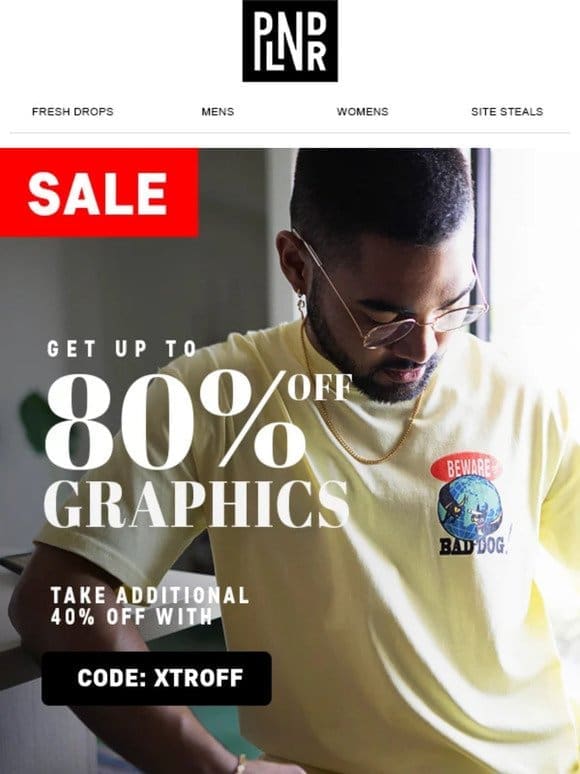 Graphics On The Low!  up to 80% Off