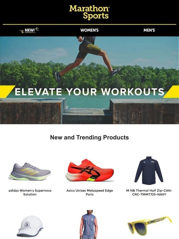 Great deals on the top brands in running