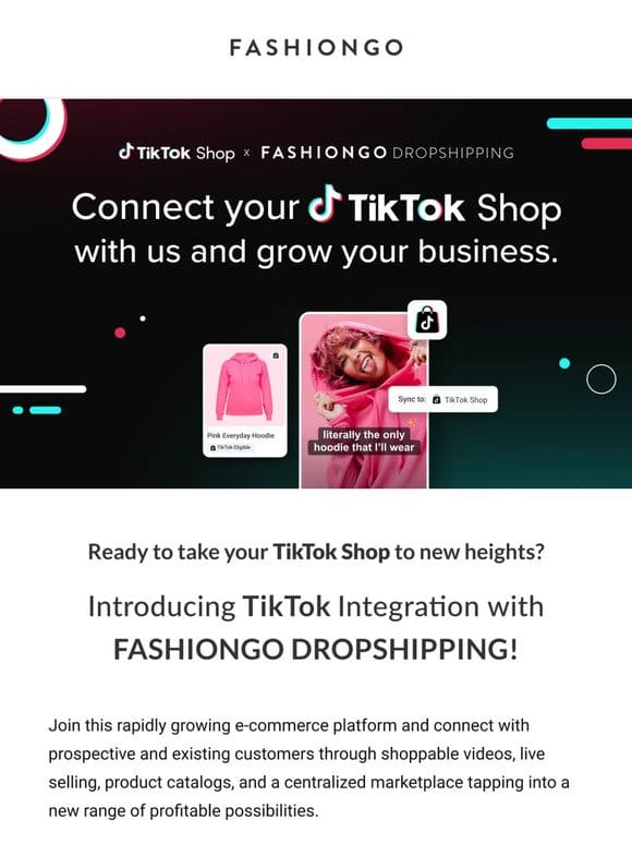 Grow Your Business with TikTok Shop!!