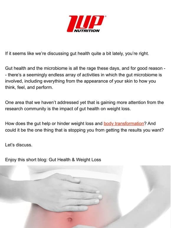 Gut Health & Weight Loss