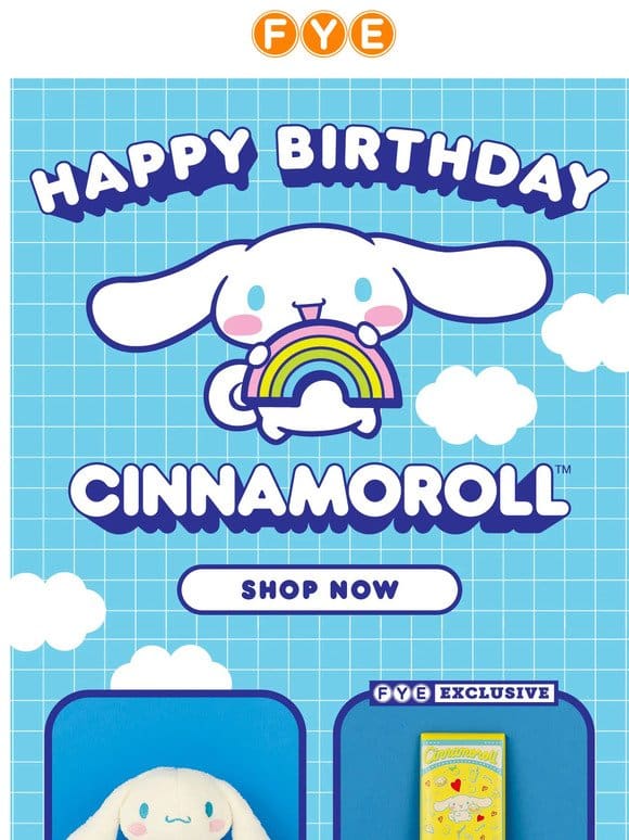 Happy Birthday Cinnamoroll!