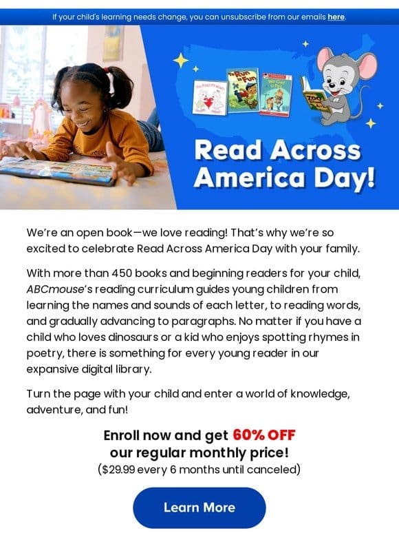 Happy Read Across America Day!