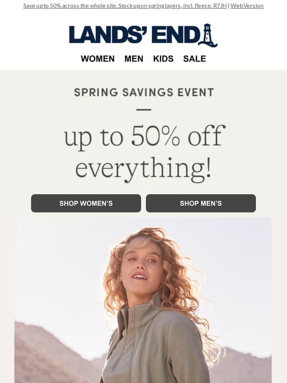 Have you shopped our Spring Savings Event yet?