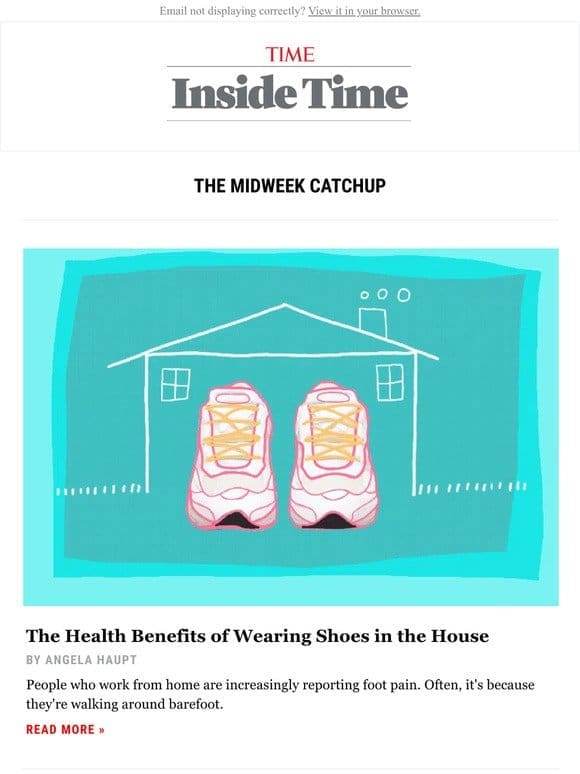 Here are the health benefits of wearing shoes in the house