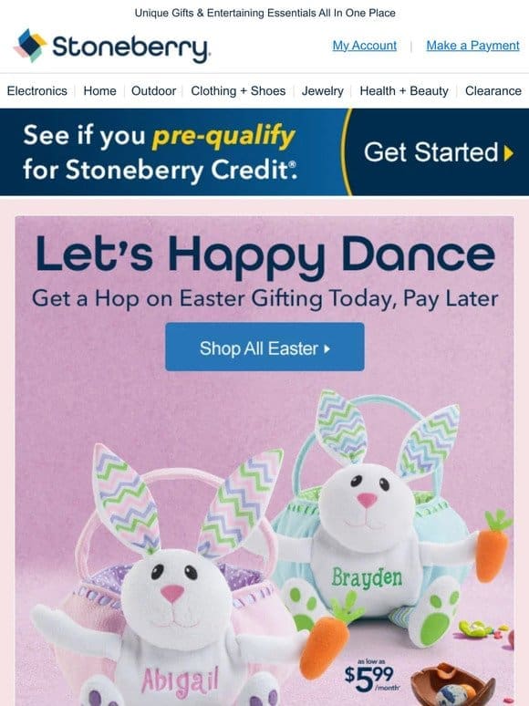 Hop To It! Stock Up On Easter Gifts