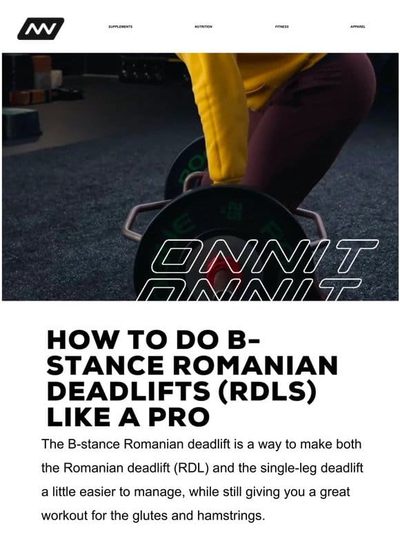 How To Do B-Stance Romanian Deadlifts (RDLs) Like A Pro
