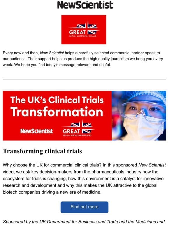 How the UK is transforming clinical trials