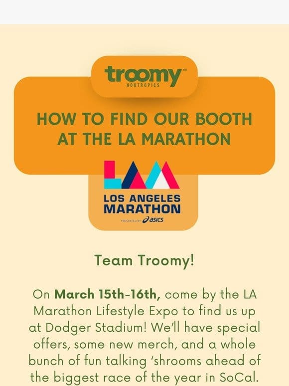 How to Meet Team Troomy This Month