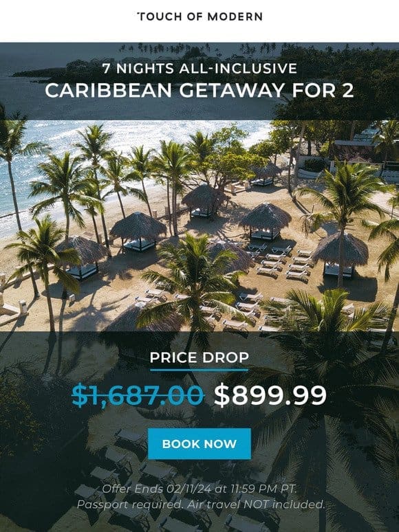 Huge Price Drop: Your All-Inclusive Getaway Just Got Cheaper