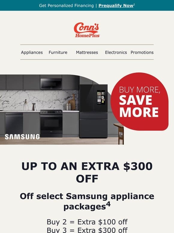 Huge markdowns on Samsung appliances are happening now