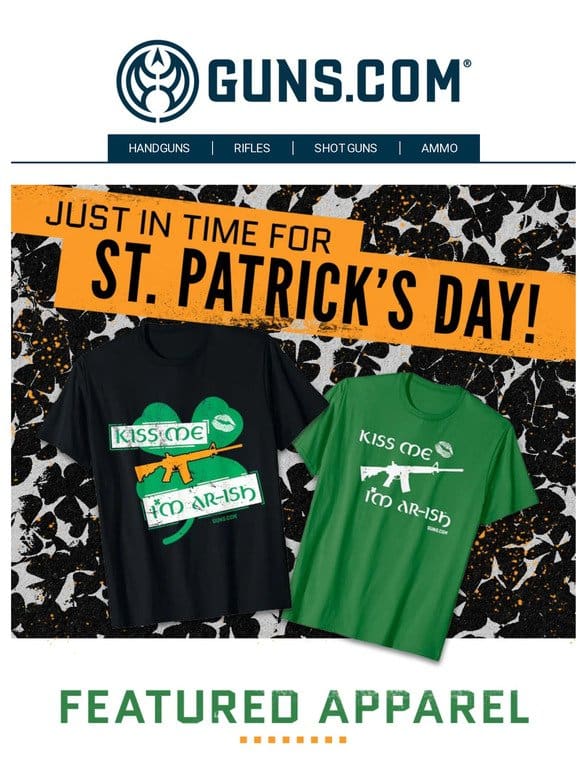 I’m AR-ish   Shop Exclusive St. Patrick’s Day Apparel!
