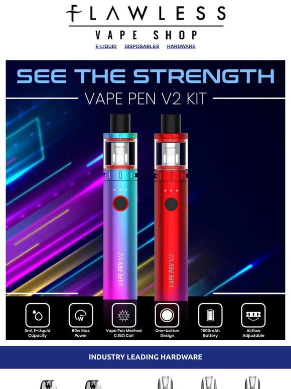 In Stock: SMOK Vape Pen V2 Kit
