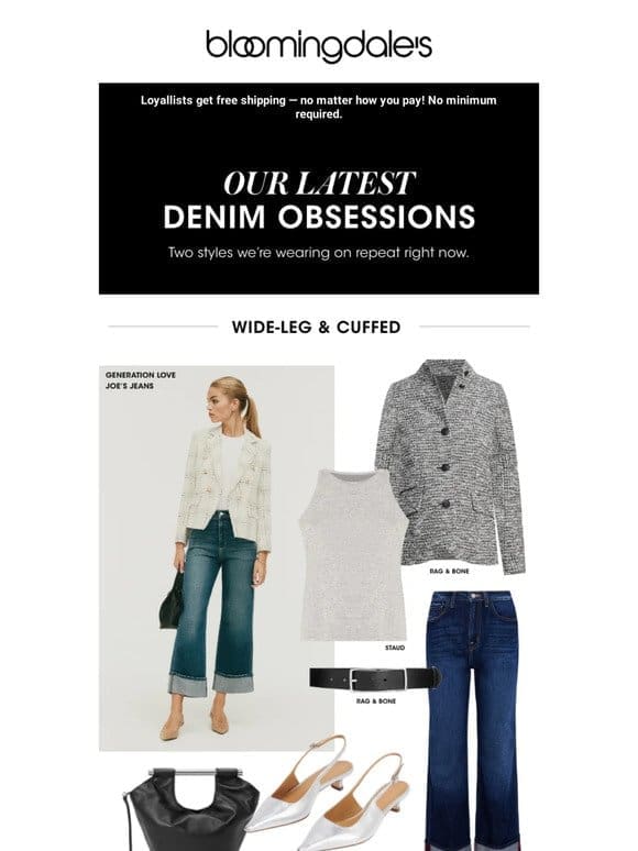 Incoming: New denim obsessions