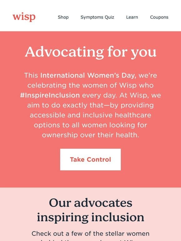 International Women’s Day at Wisp