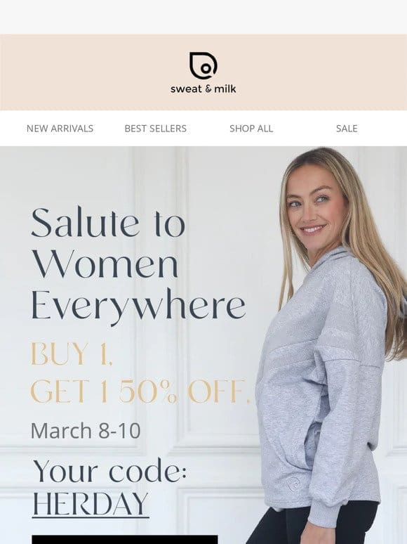 Int’l Women’s Day SALE!