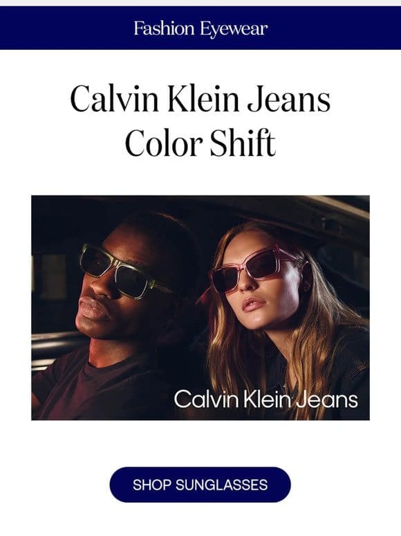 Introducing Calvin Klein Jeans Color Shift Collection