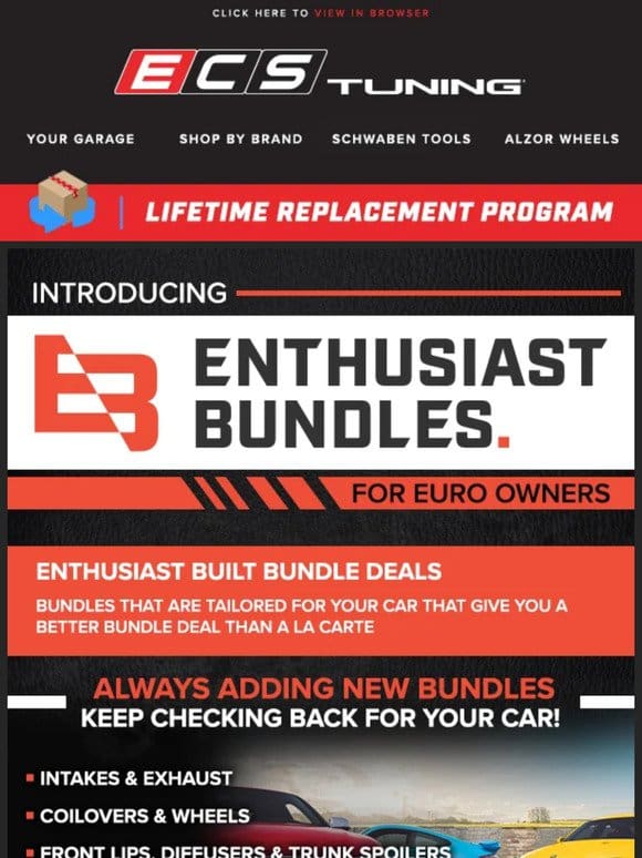 Introducing ECS Enthusiast Bundles For Your Euro!!!