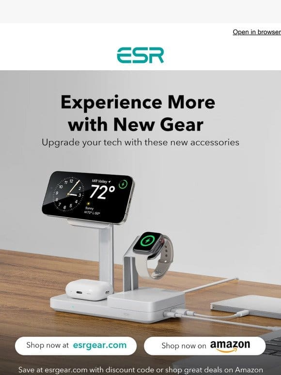 Introducing new gear for your tech needs ✨ | ESR