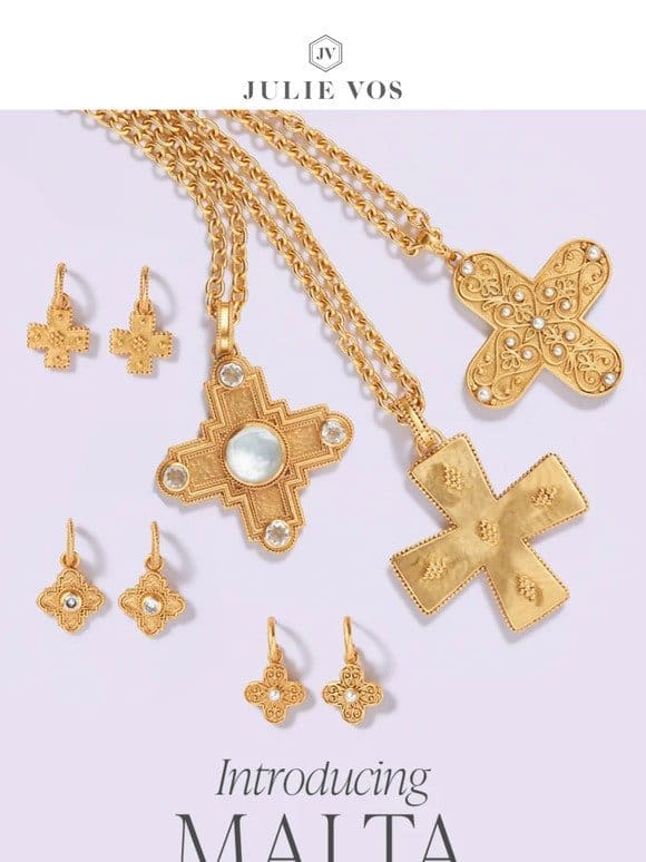 Introducing our new golden crosses ✨