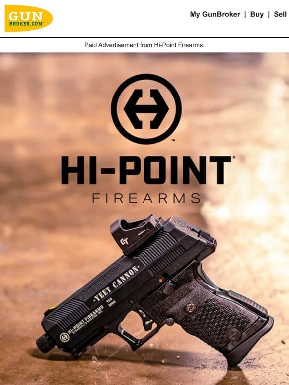 Introducing the Hi-Point® Firearms 9mm YEET Cannon